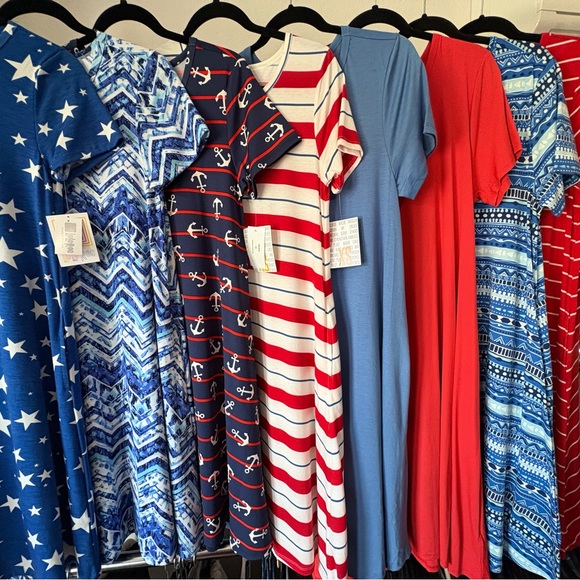 Colorful Midi Shift Dress Collection - Picture 1 of 1